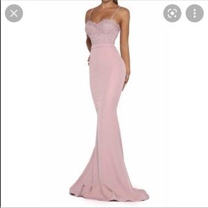 Portia and Scarlett Frozen Gown -Lace and Train size 2-4